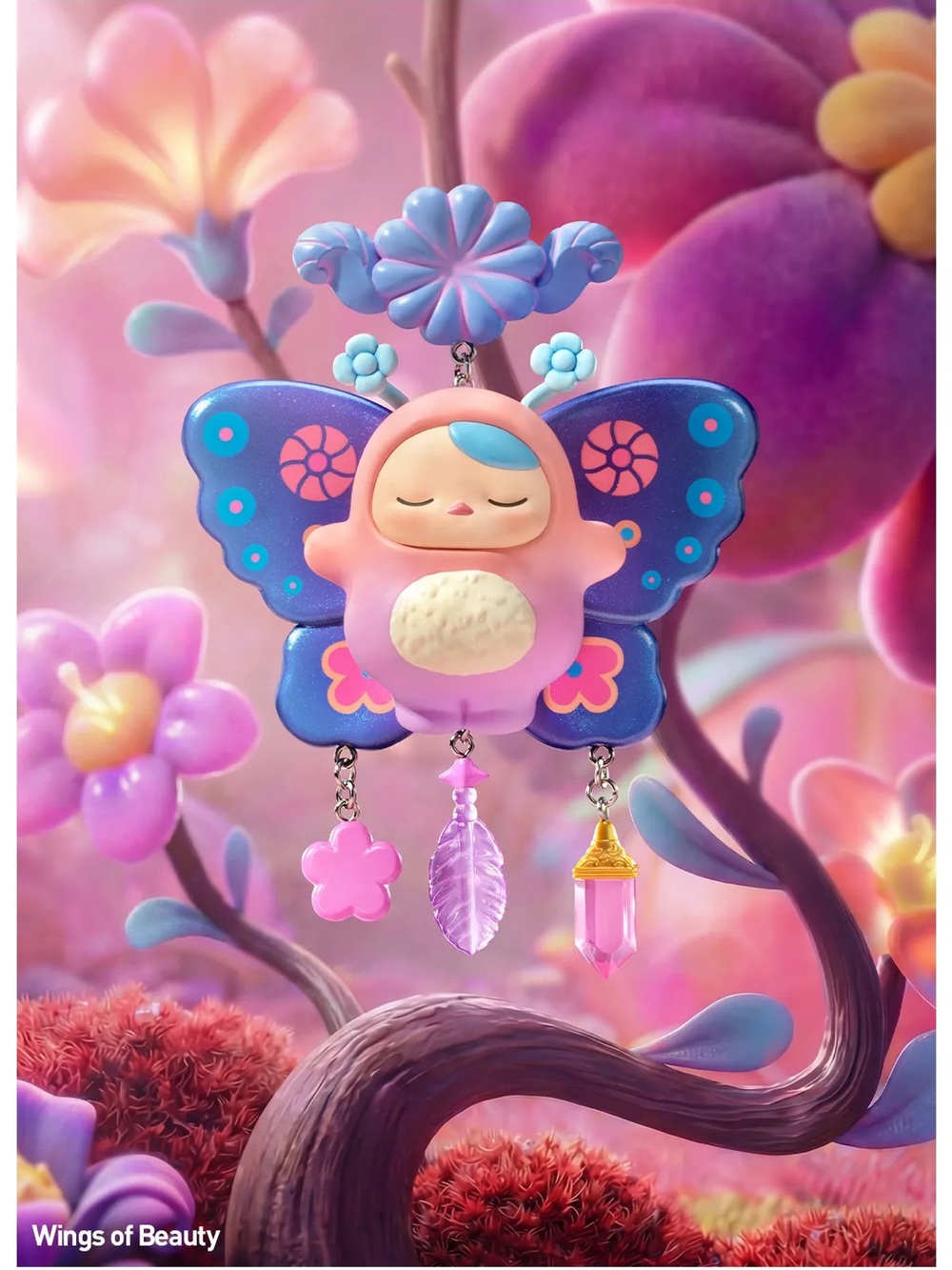 New sealed Pop Mart Pucky Dreamy Wishes - 'Wings of Beauty'